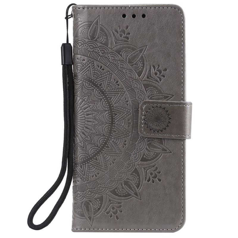 Flipové Pouzdro Na Samsung Galaxy Note 20 Reliéfní Mandala