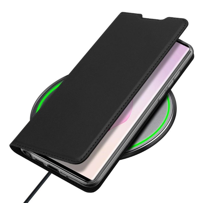 Flipové Pouzdro Na Samsung Galaxy Note 20 Saténový Povlak