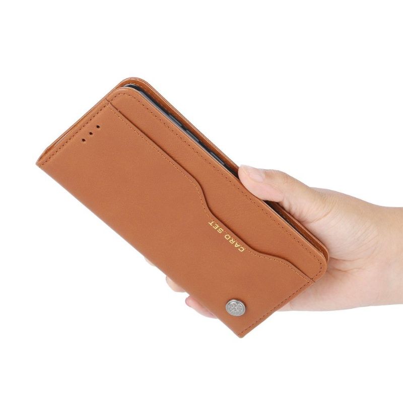 Flipové Pouzdro Na Samsung Galaxy Note 20 Pouzdro Na Stojan Z Umělé Kůže