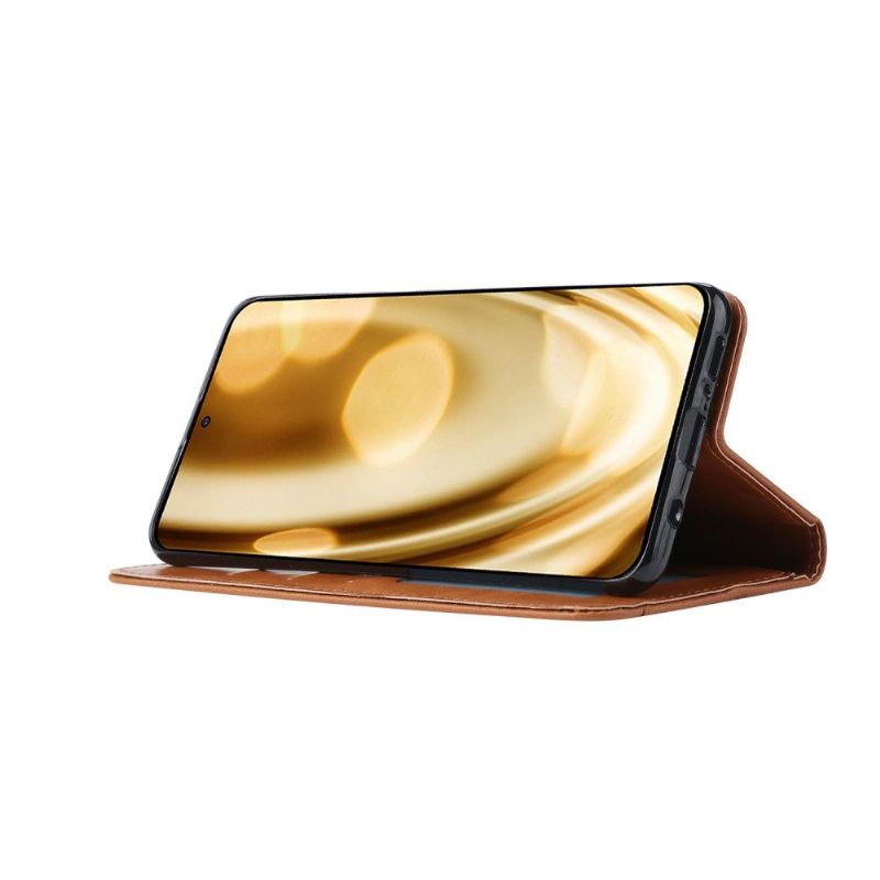Flipové Pouzdro Na Samsung Galaxy Note 20 Pouzdro Na Stojan Z Umělé Kůže