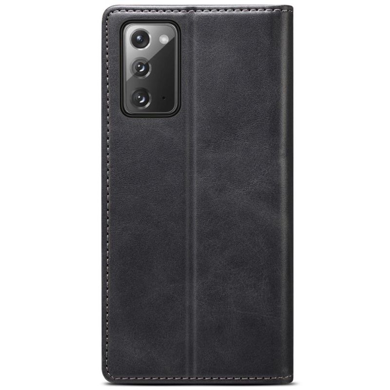 Kožené Pouzdro Na Samsung Galaxy Note 20 Flipové Pouzdro Folio Flip Style Kůže