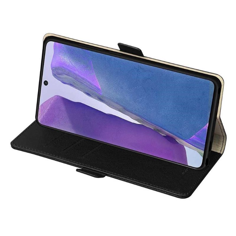 Kožené Pouzdro Na Samsung Galaxy Note 20 Imitace Kůže L'arthus