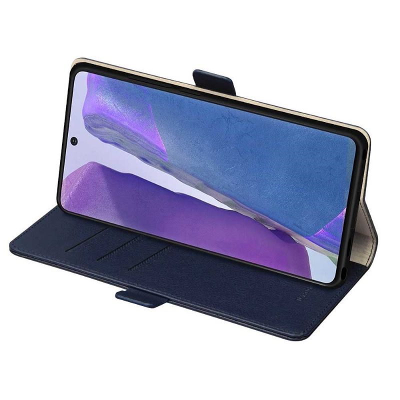 Kožené Pouzdro Na Samsung Galaxy Note 20 Imitace Kůže L'arthus