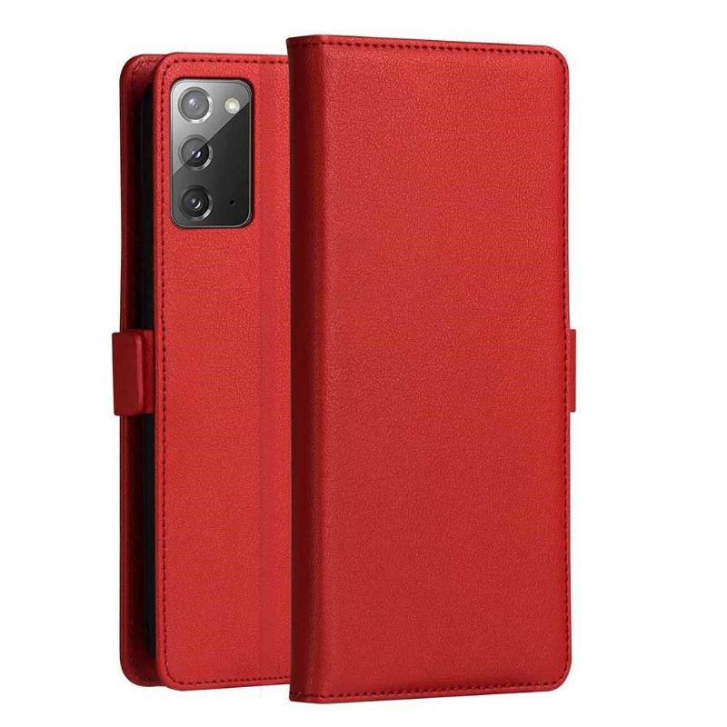 Kožené Pouzdro Na Samsung Galaxy Note 20 Imitace Kůže L'arthus