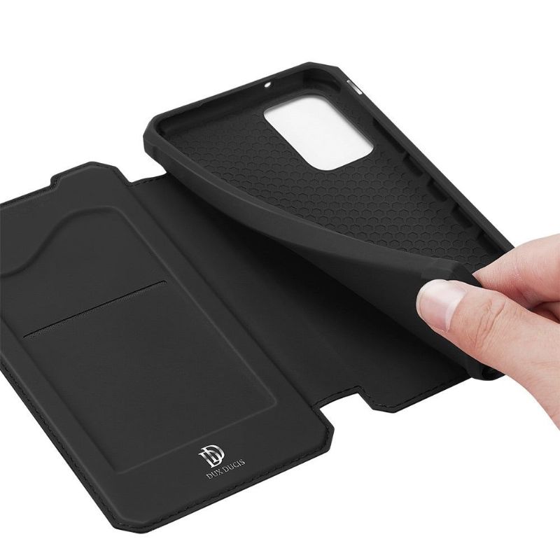 Kožené Pouzdro Na Samsung Galaxy Note 20 Magnetické Pouzdro Řady X