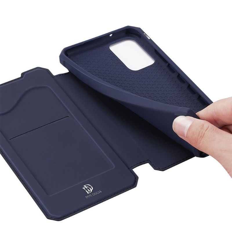Kožené Pouzdro Na Samsung Galaxy Note 20 Magnetické Pouzdro Řady X