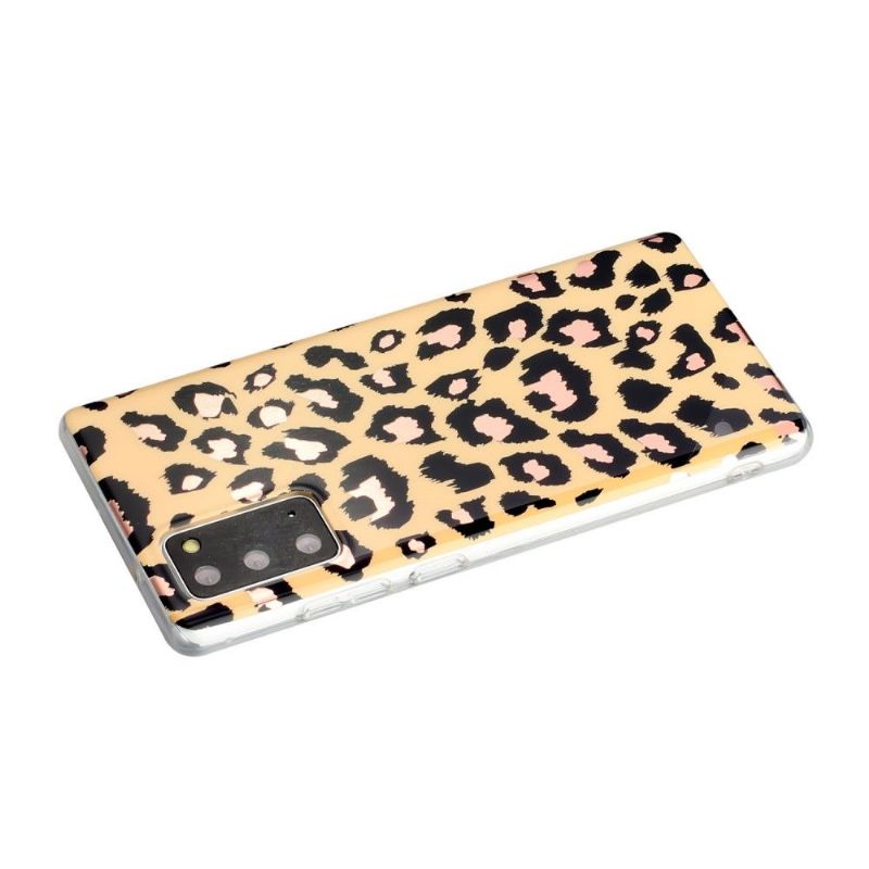 Kryt Na Samsung Galaxy Note 20 Flexibilní Leopard