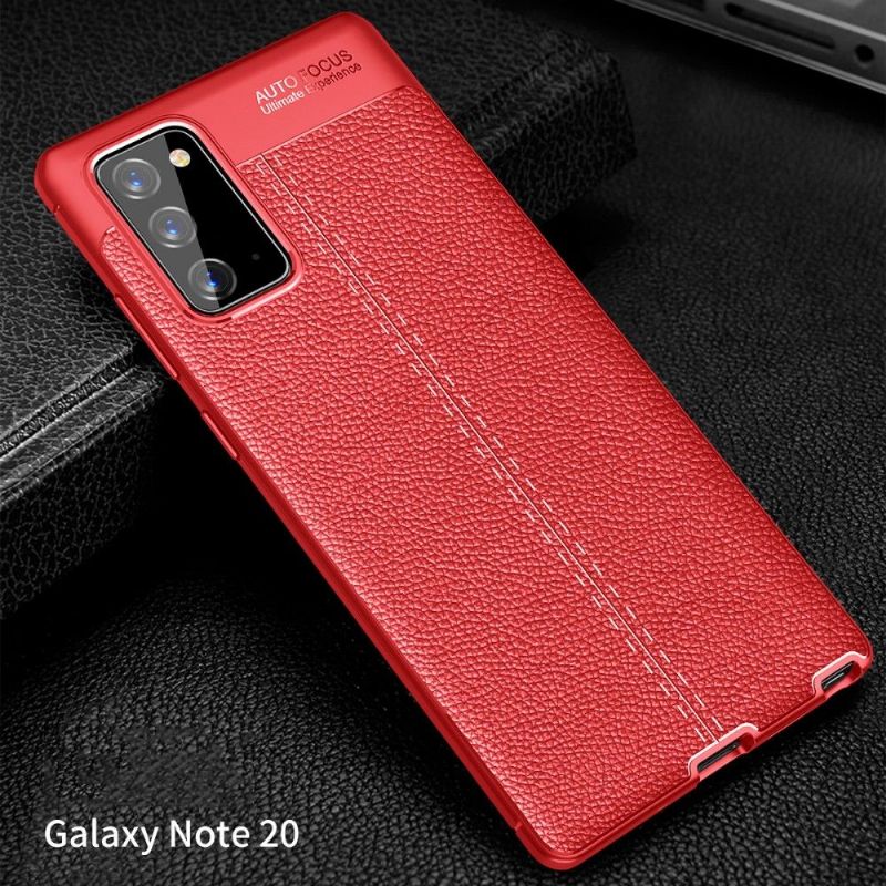 Kryt Na Samsung Galaxy Note 20 Flexibilní Zrnitá Povrchová Úprava