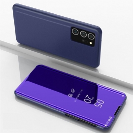 Kryt Na Samsung Galaxy Note 20 Flipové Pouzdro Zrcadlový Efekt