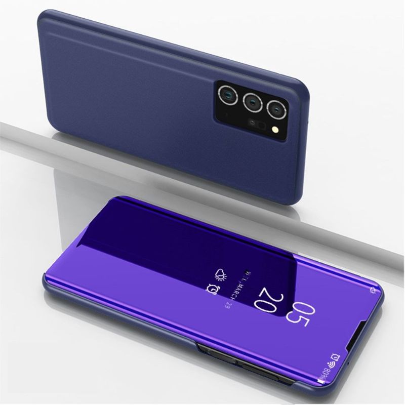 Kryt Na Samsung Galaxy Note 20 Flipové Pouzdro Zrcadlový Efekt
