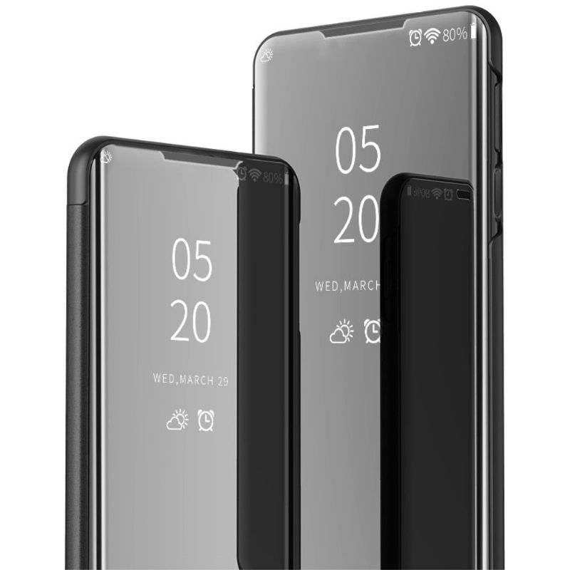 Kryt Na Samsung Galaxy Note 20 Flipové Pouzdro Zrcadlový Efekt