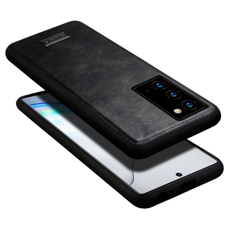 Kryt Na Samsung Galaxy Note 20 Kožený Efekt Sulada