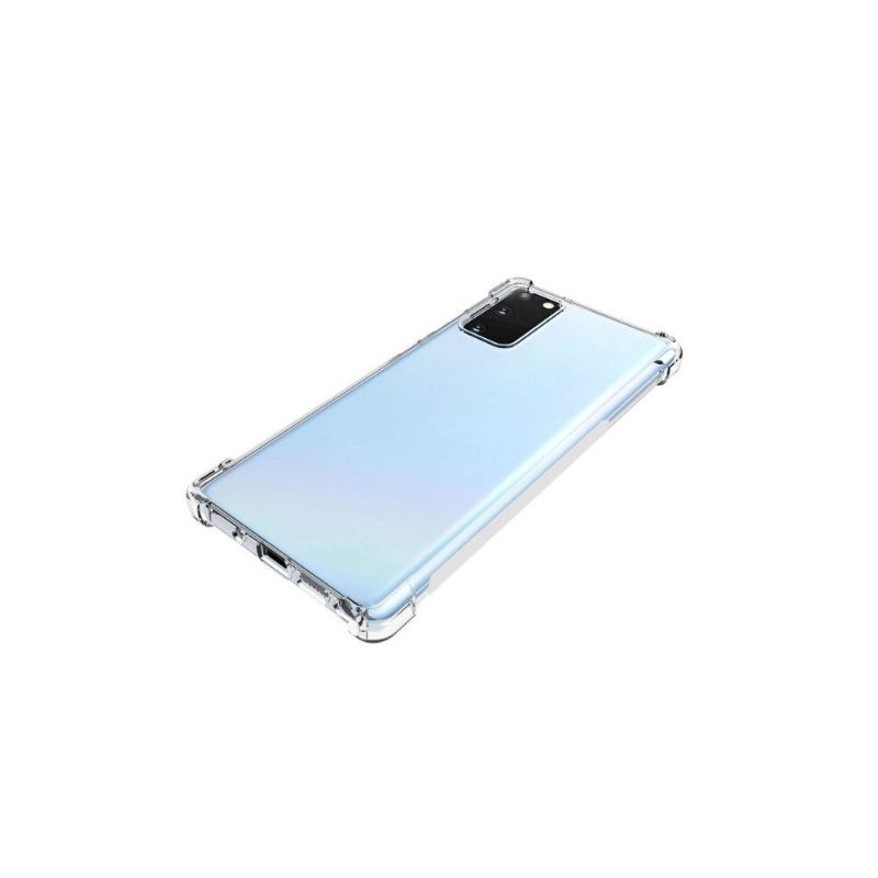 Kryt Na Samsung Galaxy Note 20 Průhledné Zesílené Rohy