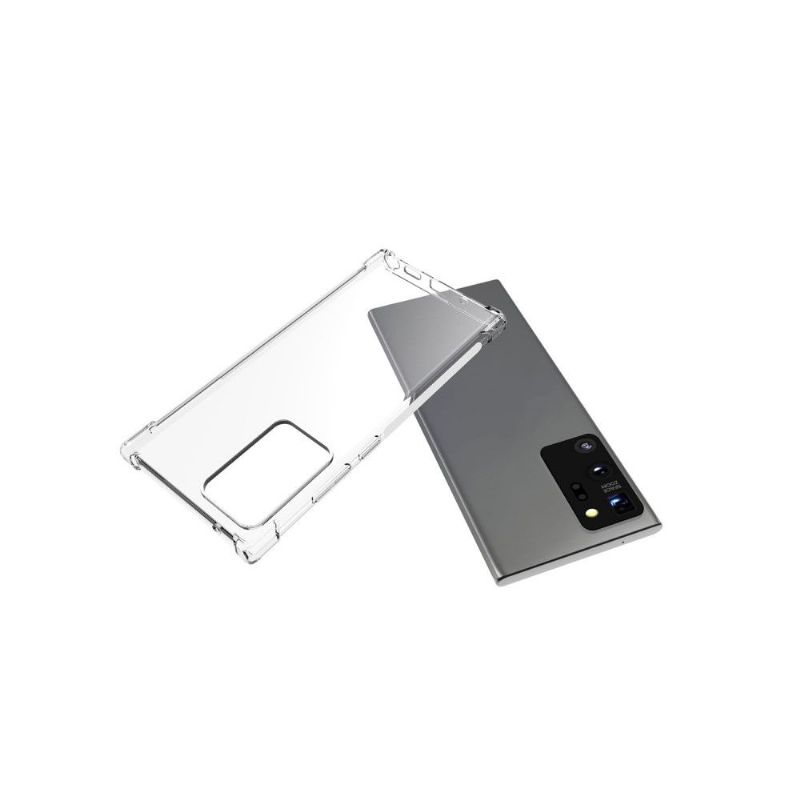 Kryt Na Samsung Galaxy Note 20 Průhledné Zesílené Rohy