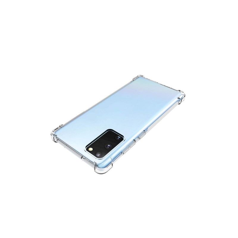 Kryt Na Samsung Galaxy Note 20 Průhledné Zesílené Rohy