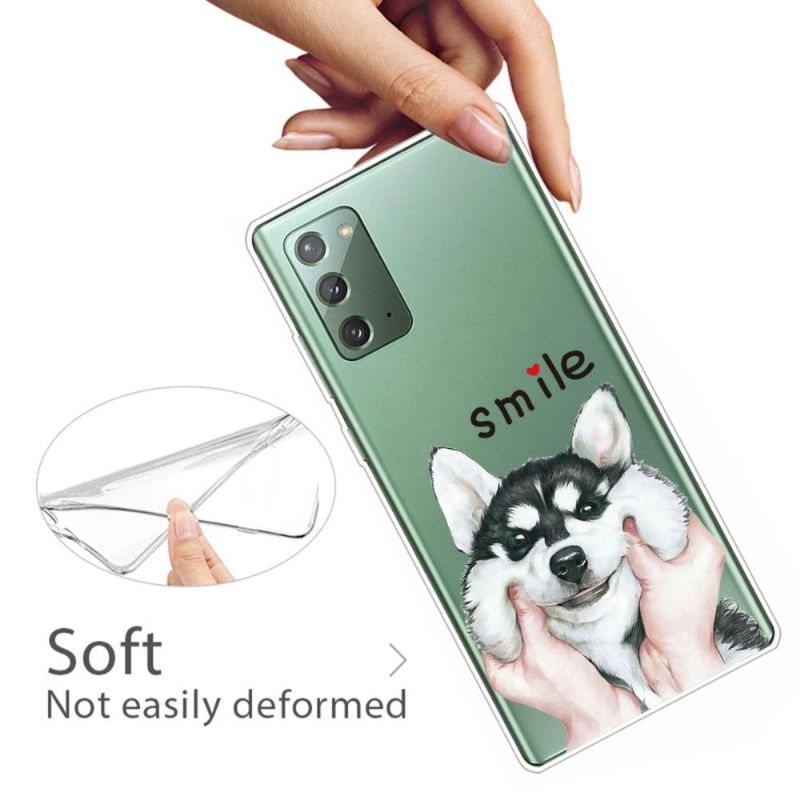 Kryt Na Samsung Galaxy Note 20 Úsměvný Pes