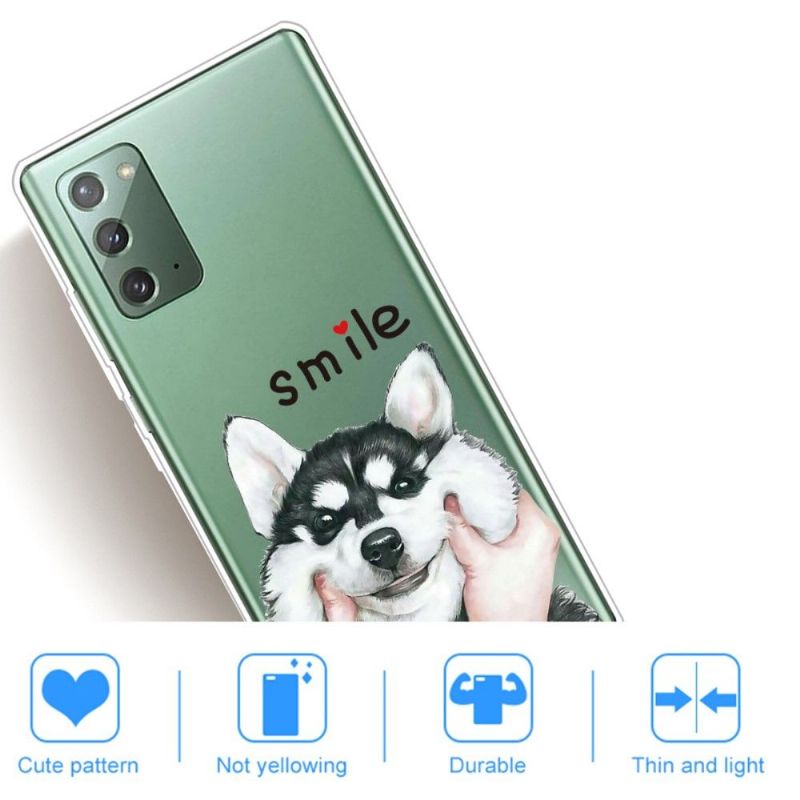 Kryt Na Samsung Galaxy Note 20 Úsměvný Pes