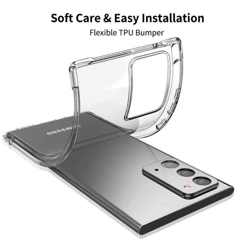 Kryt Na Samsung Galaxy Note 20 Čirý Vzduchový Polštář