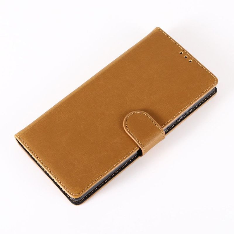 Pouzdra Na Samsung Galaxy Note 20 Flipové Pouzdro Retro Kožený Efekt