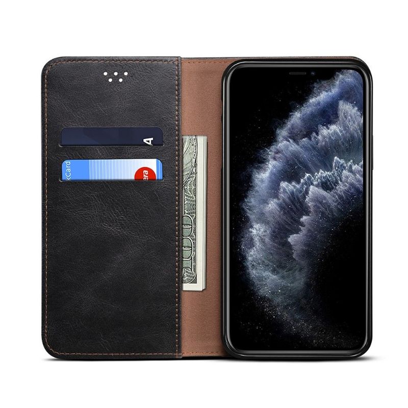 Flipové Pouzdro Na iPhone X / XS Ernestine Odkryté Švy