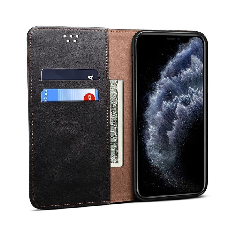 Flipové Pouzdro Na iPhone X / XS Ernestine Odkryté Švy