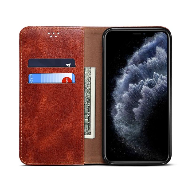 Flipové Pouzdro Na iPhone X / XS Ernestine Odkryté Švy