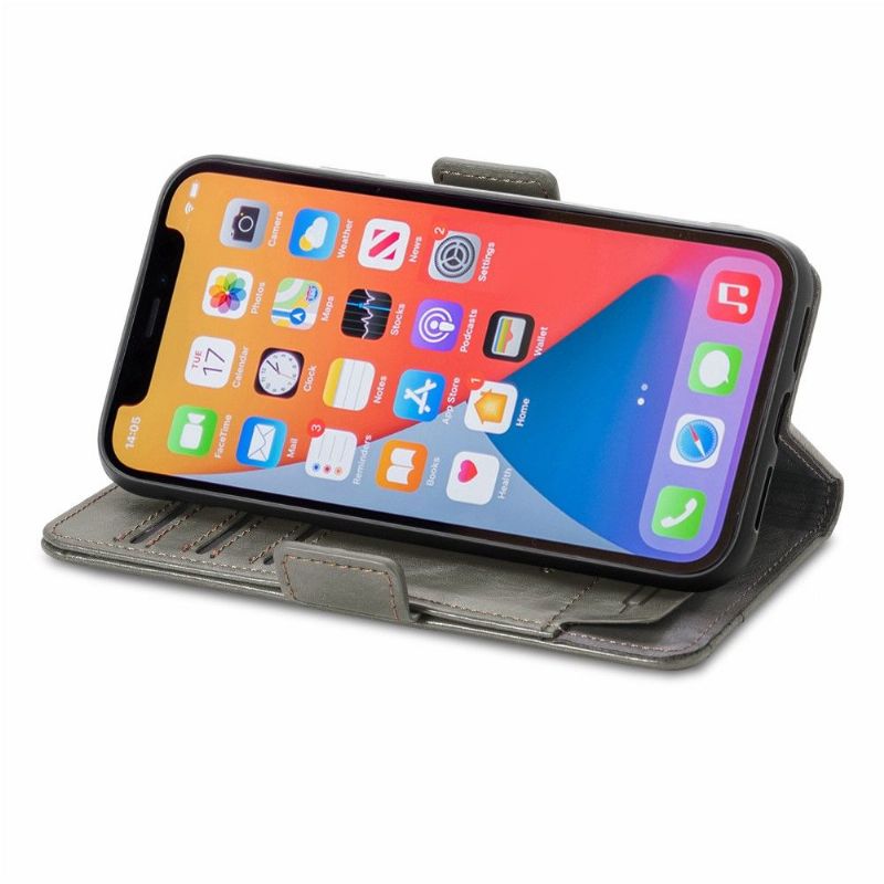 Flipové Pouzdro Na iPhone X / XS Kožené Pouzdro Flip Business