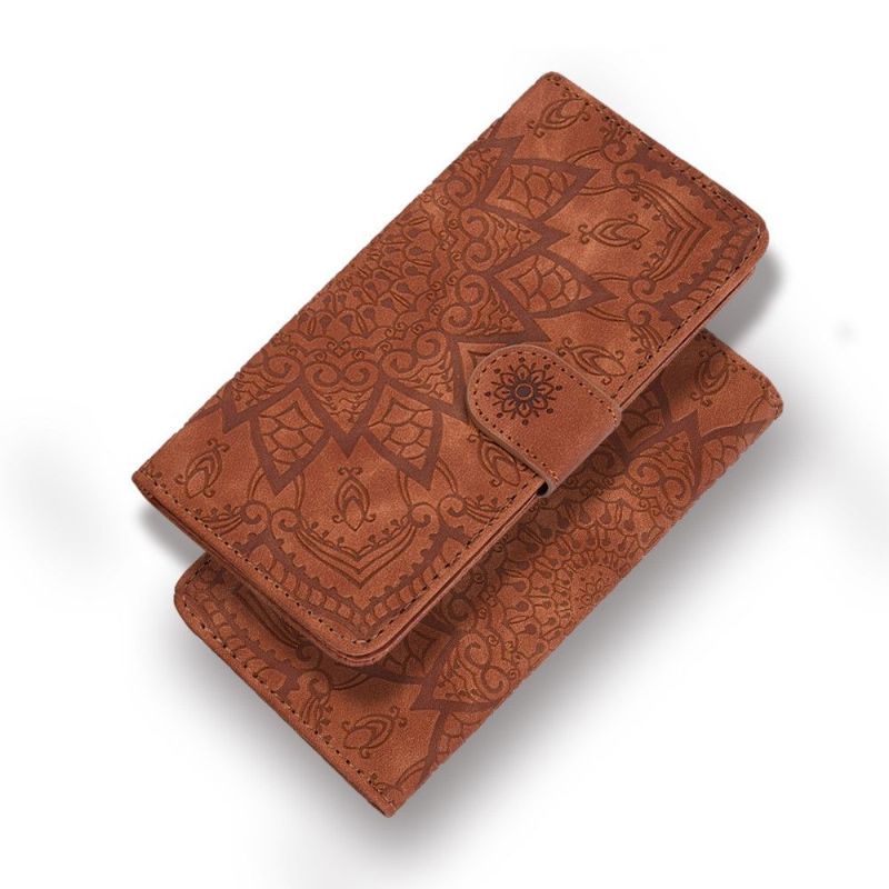 Flipové Pouzdro Na iPhone X / XS Leïla Fleur Oriental