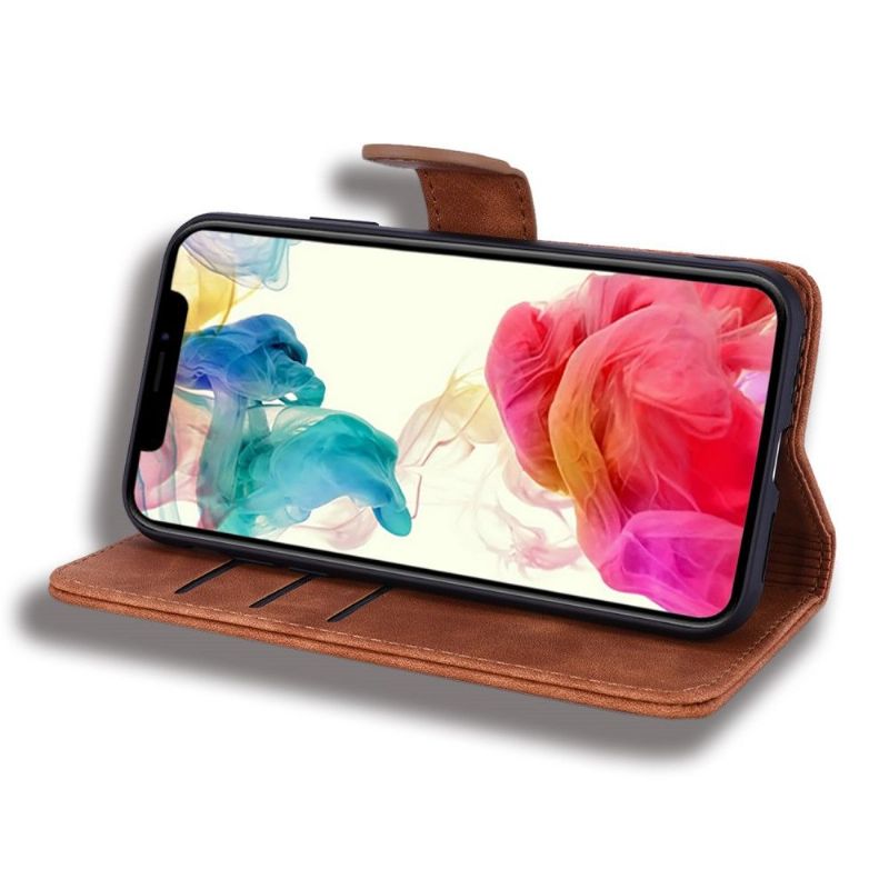 Flipové Pouzdro Na iPhone X / XS Leïla Fleur Oriental