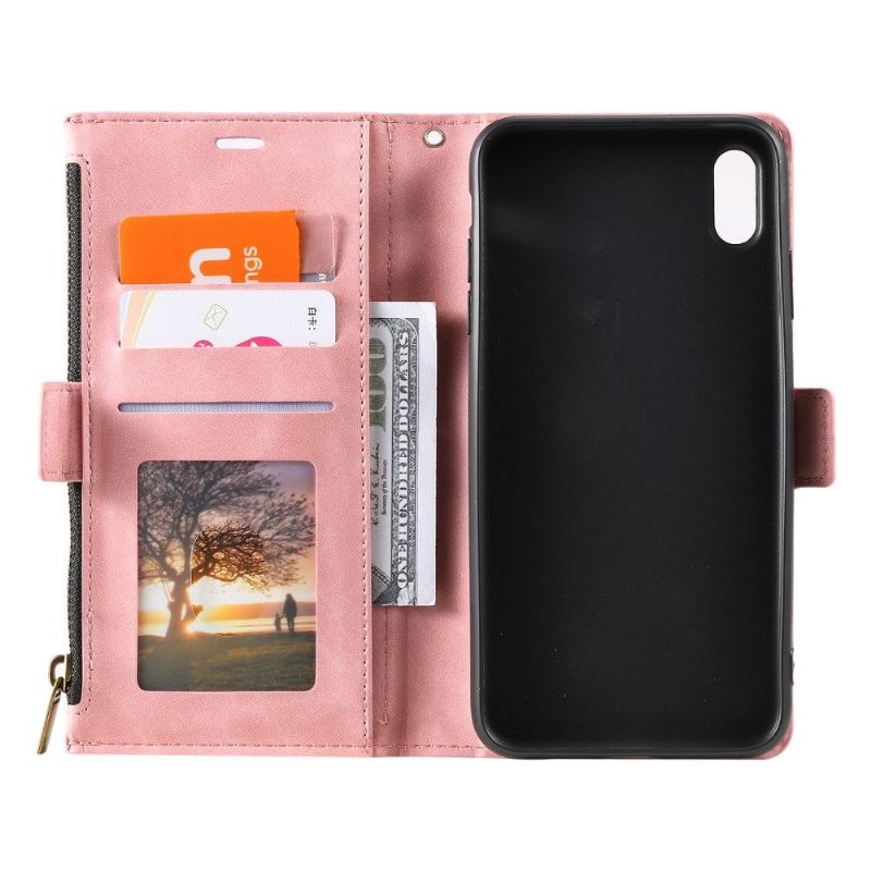 Flipové Pouzdro Na iPhone X / XS Peněženkové Pouzdro Funkce Stojanu