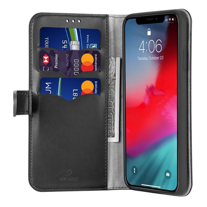 Flipové Pouzdro Na iPhone X / XS Umělá Kůže Řady Kado