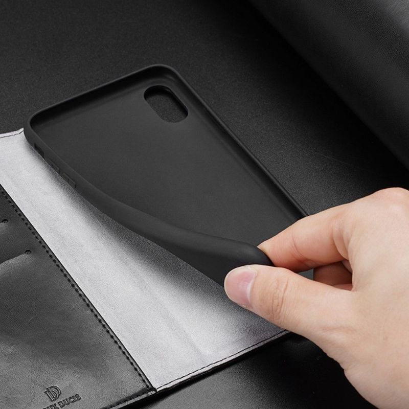 Flipové Pouzdro Na iPhone X / XS Umělá Kůže Řady Kado