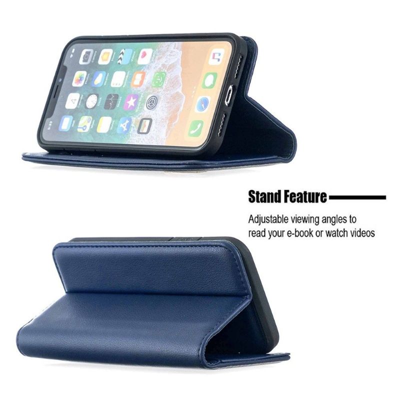 Kryt Flipové Pouzdro Na iPhone X / XS 2v1 Černá