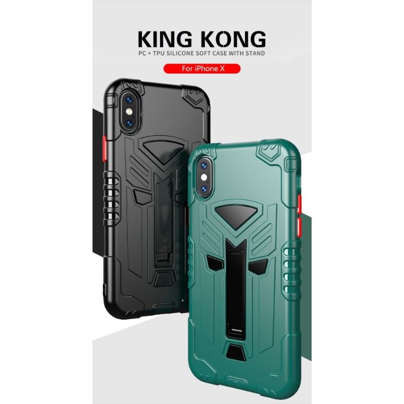 Kryt Na iPhone X / XS Floki Pouzdro S Integrovaným Stojánkem