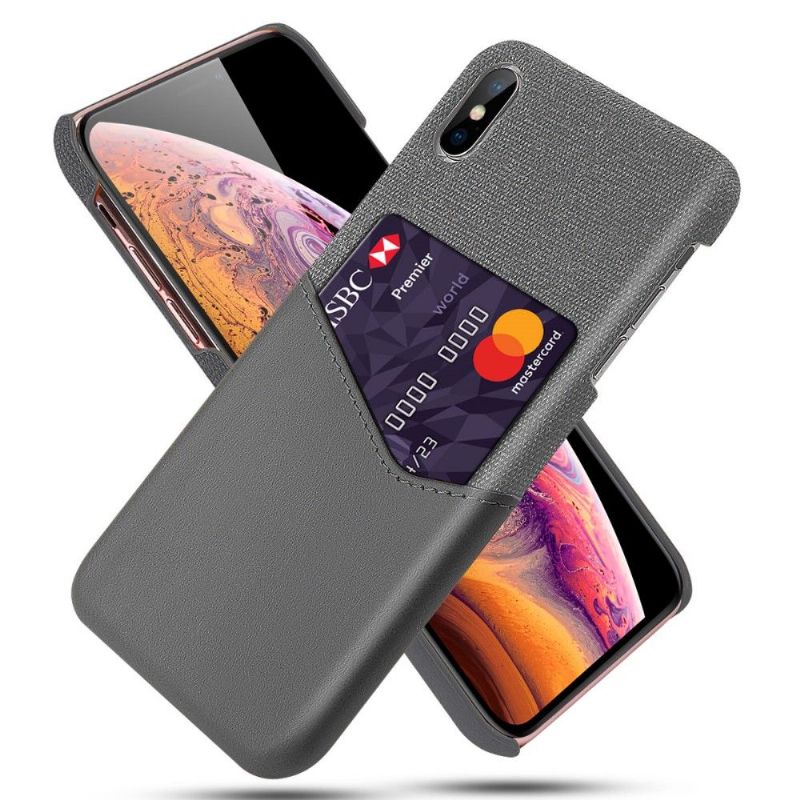 Kryt Na iPhone X / XS Kožený Efekt Olympus