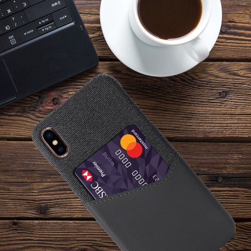 Kryt Na iPhone X / XS Kožený Efekt Olympus