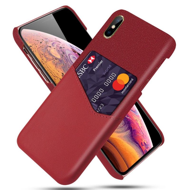 Kryt Na iPhone X / XS Kožený Efekt Olympus
