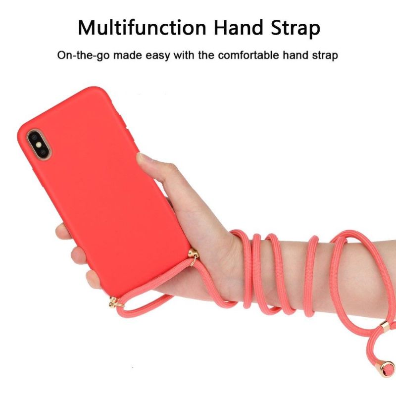 Kryt Na iPhone X / XS S Ramenním Popruhem