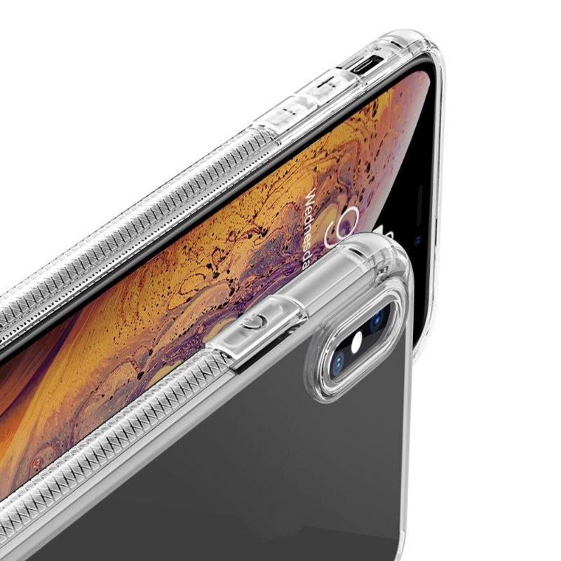 Kryt Na iPhone X / XS Transparentní Gel Flex