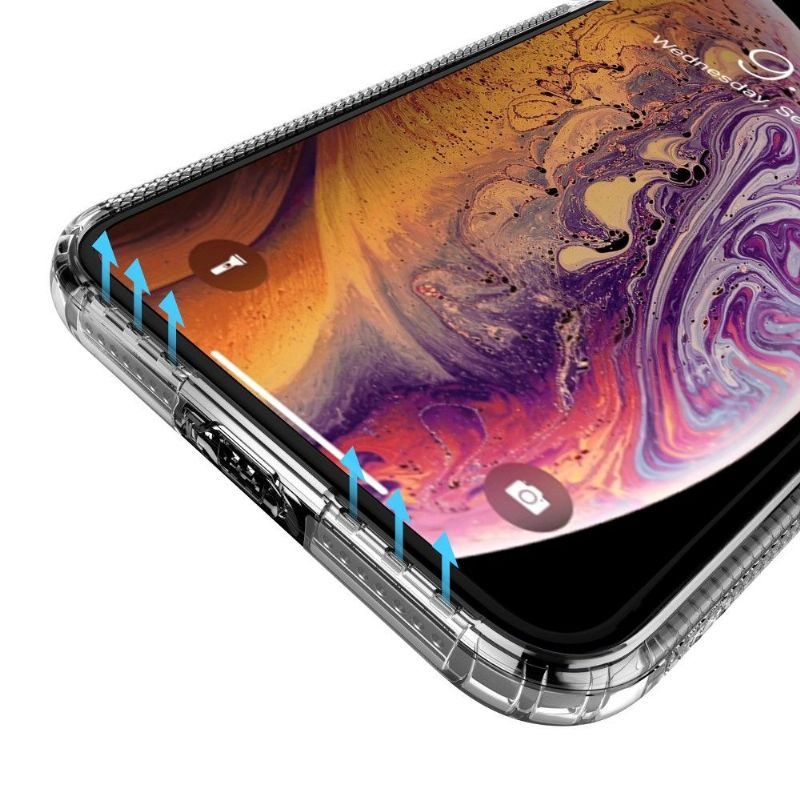 Kryt Na iPhone X / XS Transparentní Gel Flex