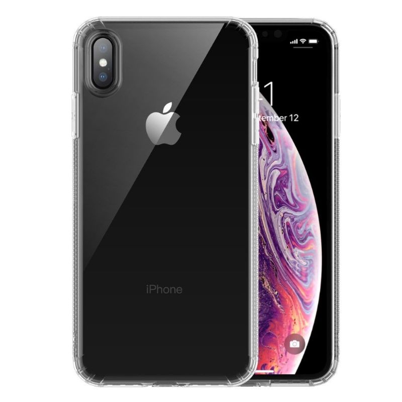 Kryt Na iPhone X / XS Transparentní Gel Flex