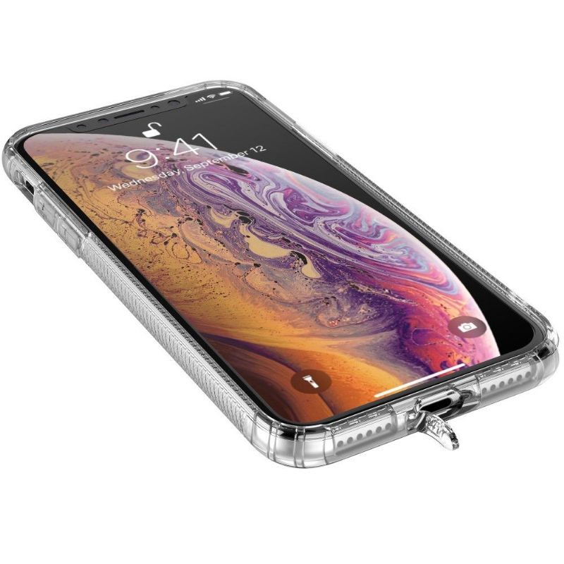 Kryt Na iPhone X / XS Transparentní Gel Flex