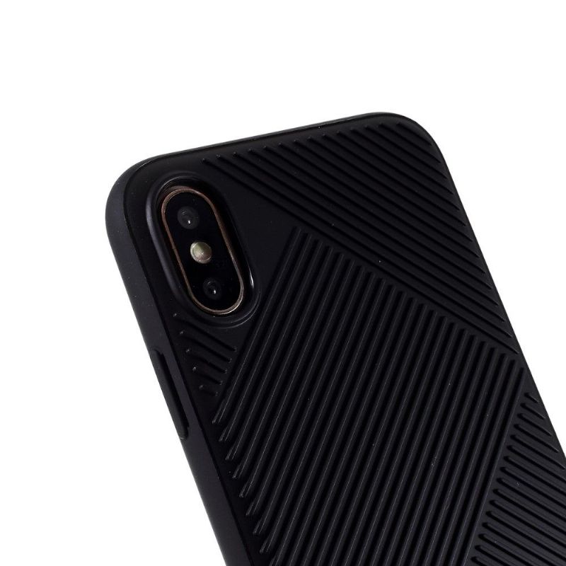 Kryty Na Mobil Na iPhone X / XS Pruhovaný Efekt Molan Cano
