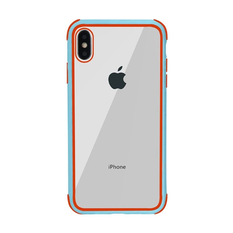 Kryty Na Mobil Na iPhone X / XS Průhledný Obrys Barevný