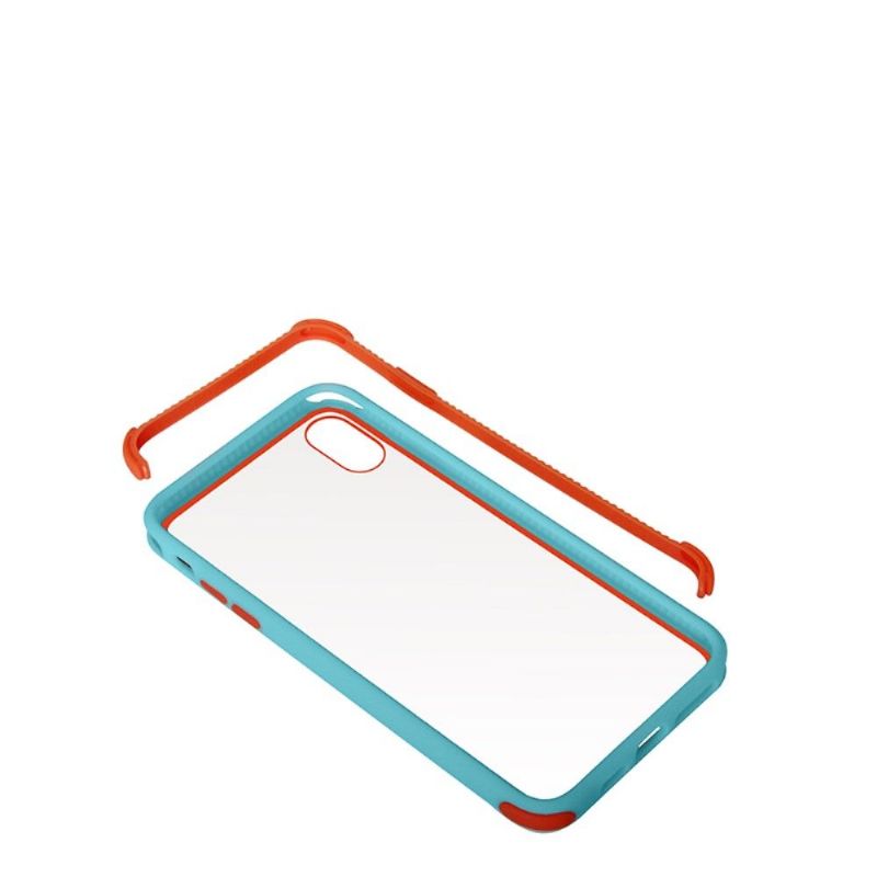 Kryty Na Mobil Na iPhone X / XS Průhledný Obrys Barevný