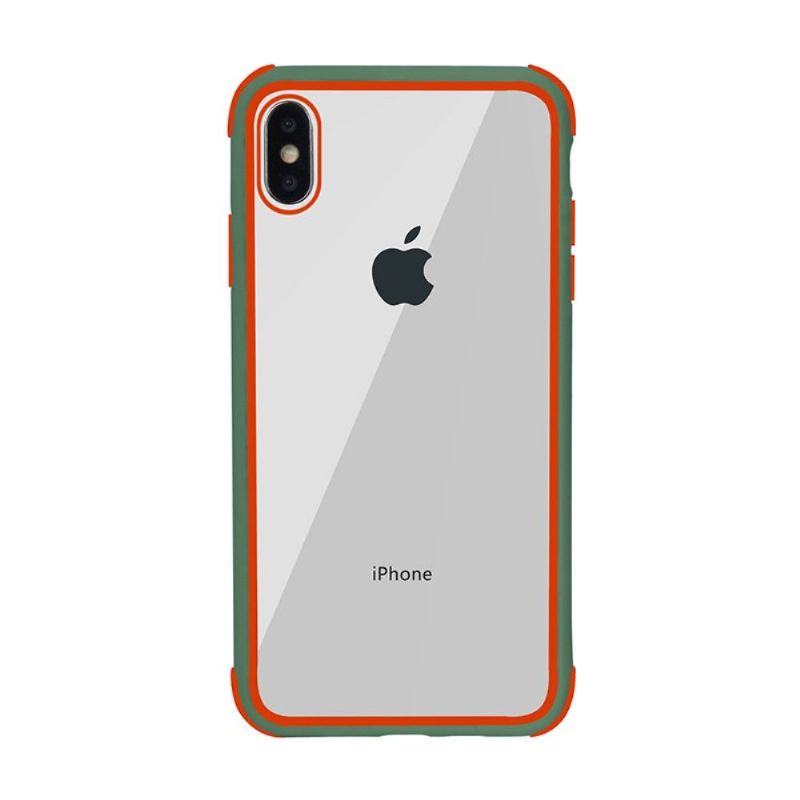 Kryty Na Mobil Na iPhone X / XS Průhledný Obrys Barevný