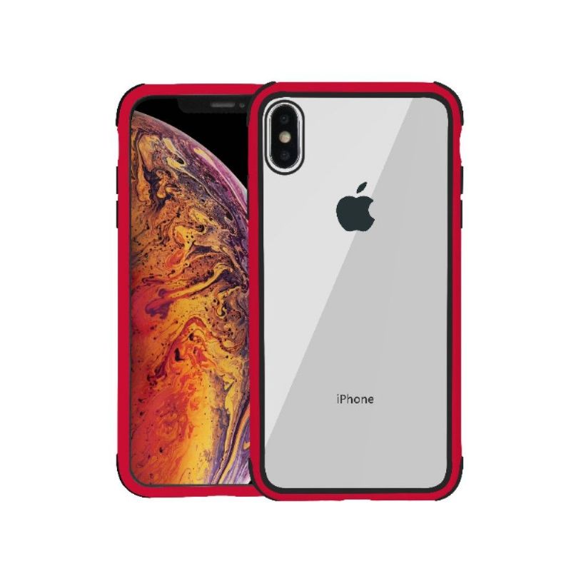 Kryty Na Mobil Na iPhone X / XS Průhledný Obrys Barevný