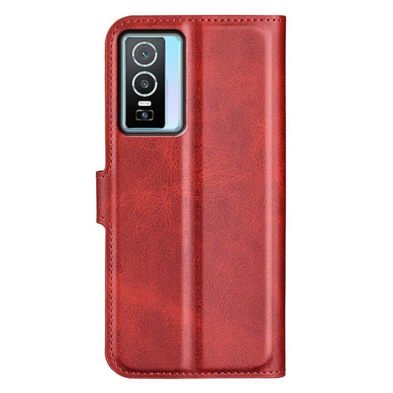 Kožené Pouzdro Na Vivo Y76 5G Slim Extreme Leather Effect