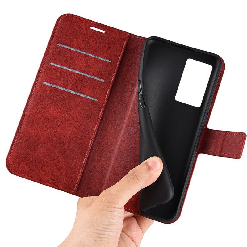 Kožené Pouzdro Na Vivo Y76 5G Slim Extreme Leather Effect