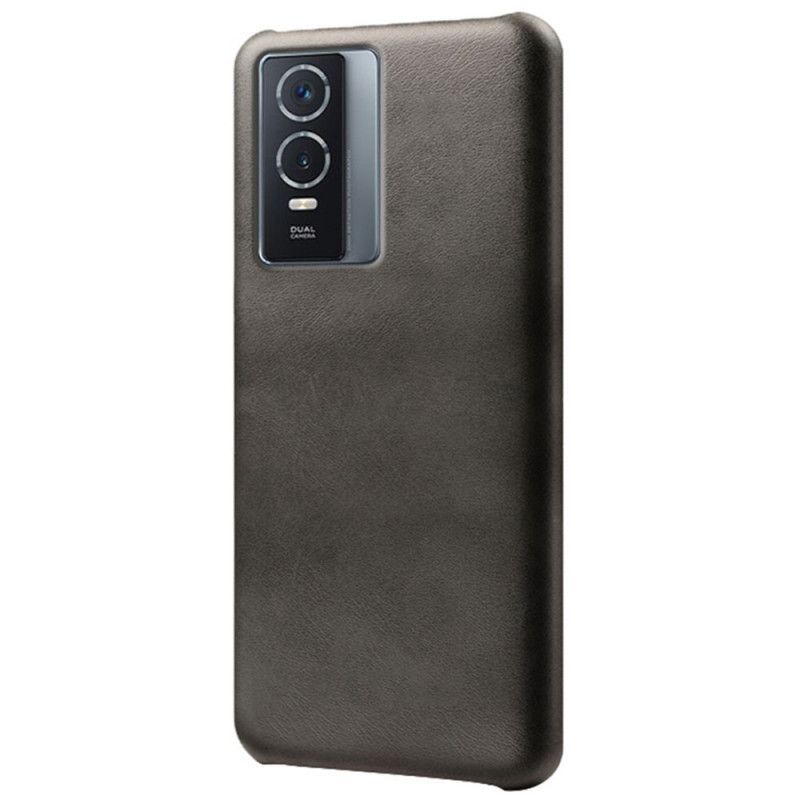 Kryt Na Vivo Y76 5G Litchi Performance Leather Effect
